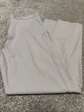 Theory Light Gray Men's Pants - Straight Leg